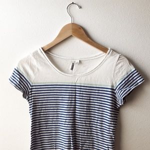 ELLE striped blue shirt